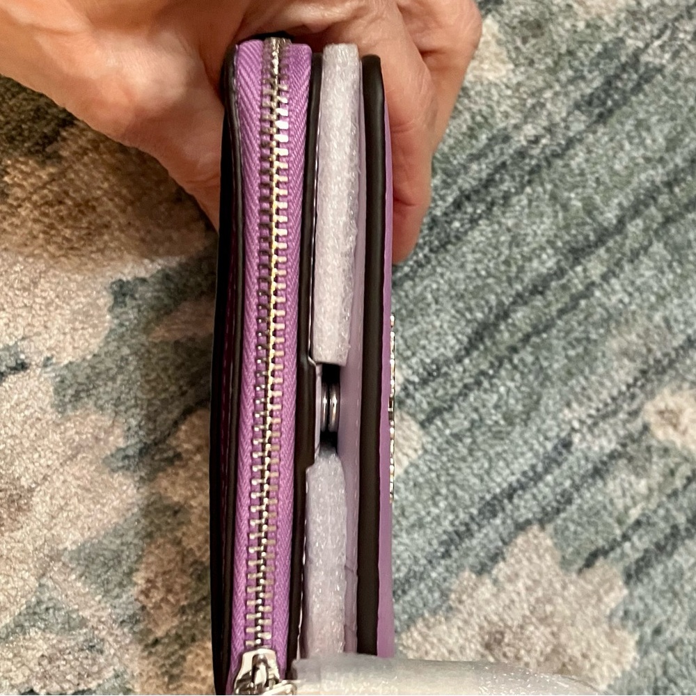 Kate Spade Lilac Leather Wallet - Picture 5 of 7